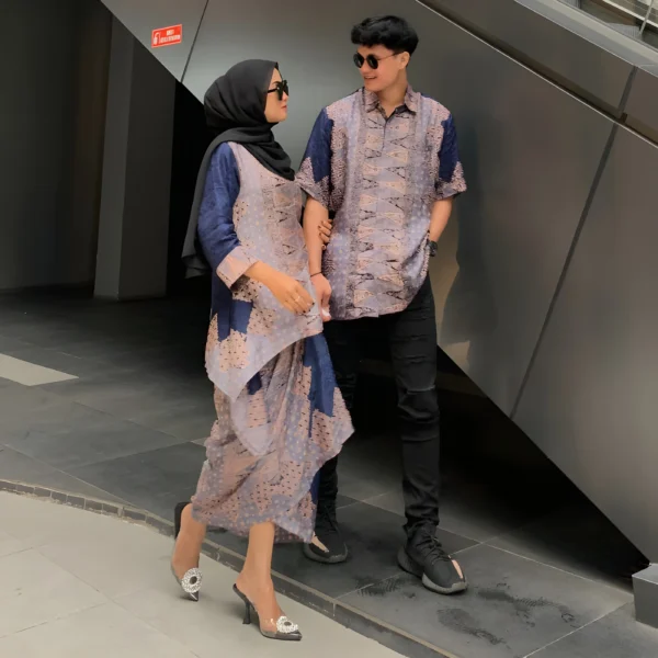 Baju Batik Cirebon Viscose Batik Couple